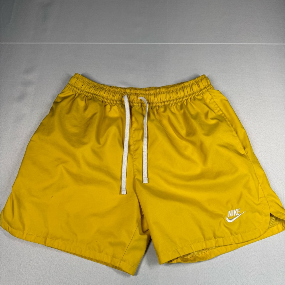 Nike Men's Yellow Shorts